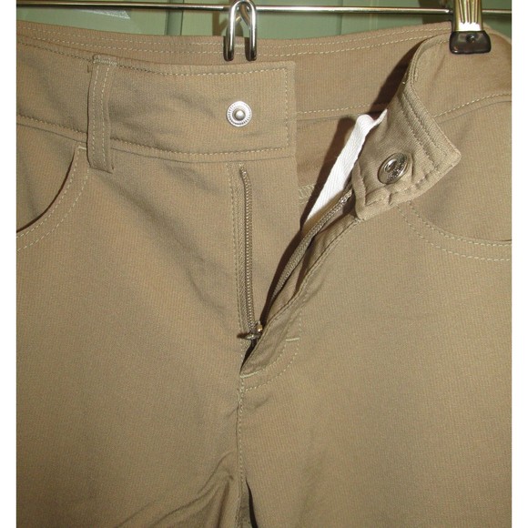 Gaiam Women's Tan Stretch Mid-Rise Straight Leg Athletic Pants Size XS - Picture 7 of 10